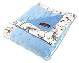 Trend Lab Dr. Seuss Receiving Blanket, Cat In The Hat Blue by Trend Lab [並行輸入品]