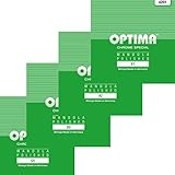 【国内正規品】OPTIMA No.4205 GREEN マンドラ弦／全弦８本セット 六角芯線 オプティマ