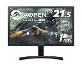 AOPEN ゲーミングモニター 22MX1Qbmiix 21.5インチ 75Hz 1ms TN フルHD PS4 FPS向き HDMI×2 スピーカー内蔵 VESA Free Sync ディスプレイ 3年保証