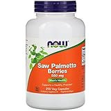 [海外直送品] ナウフーズ　 ノコギリヤシ 550ｍg　250 カプセル