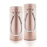 旅行・ジムに最適！毎日使うスキンケア用品や洗髪・ボディウォッシュをひとつに収納！シャンプー・ボトルとスキンケア・ボトルがセットになってお得！TIC SKIN AND SHOWER SET【TIC専用ポーチ付属(数量限定)】 (ローズゴールド)