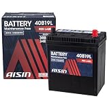 アイシン(AISIN) 車用 バッテリー 40B19L (38B19L 34B19L) 標準車/充電制御車対応 RED LABEL BTRAZ-9040B19L