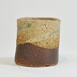 信楽焼 黄泥合せ丸ミニ 盆栽鉢 2号 幅5cm×高さ5.5cm