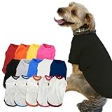 SPIRAL-style 国産無地Ｔシャツ（小型、中型犬） 犬服 犬の服 tシャツ 小型犬 中型犬 大型犬 冬服 春 夏 可愛い おもしろ 着せやすい お揃い かわいい ブランド セール 散歩 袖あり 長袖 伸びる 日本製 ブラック DM