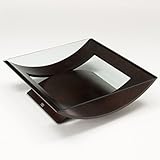 style proposer (スタイルプロポーザ) ARCO カクテルテーブル 102×102 ガラステーブル ウェンジフィニッシュ