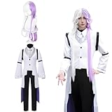 [神併良品] シグマ コスプレ ウィッグ付き 天人五衰 文豪ストレイドッグス コスプレ衣装 大人用 仮装 文化祭 イベント コスチューム ステージ服 Sigma cosplay (シグマ ウィッグ付き, L)