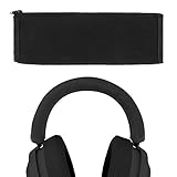 Geekria カバー 互換性 ヘッドバンドカバー レイザー Razer Kraken 7.1 v2, Kraken 7.1, Kraken Pro V2 対応 ネオプレン製 ヘッドバンドクッション ヘッドバンドプロテクター 簡単に装着 工具不要 (ブラック)