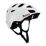 バーン ヘルメット オールストン 白 サテンホワイト S-Mサイズ BM06ZSWHT オールシーズン 自転車 BERN [並行輸入品]