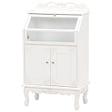 【送料無料】　【収納家具】　ヴィオレッタシリーズ　ガラスキャビネット　RCC-1798AW