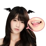 なりきり 小悪魔 セット / コスプレ カチューシャ + さいかわ ミニ 付けキバ