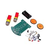 Milageto トラッキングカーカーキット DIYキット 車 シャーシキット 減速モータ 組み立て DIY部品キット