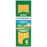 Ticonderoga Beginners Wood Pencil w/o Eraser, #2, Yellow Barrel, Dozen (並行輸入品)