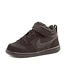 NIKE(ナイキ) COURT BOROUGH MID TDV(コートバーロウMIDTDV) 870027 001 ブラック/ブラック