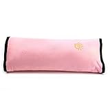 子供車の座席ベルト肩保護背もたれクッション枕 シートベルト枕 (ピンク)