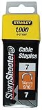 STANLEY ケーブルステープル 8mm 亜鉛めっき 1-CT108T