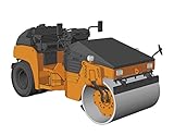 ハセガワ 1/35 建機シリーズ 日立建機 コンバインド振動ローラー ZC50C-5 プラモデ...