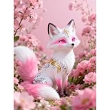 Fluid Cat ダイヤモンドアート キット 5D モザイクアート ダイアモンドビーズ絵画キット DIY 大人の子供 手作り絵画手芸キット ダイヤモンド塗装 全面貼り付けタイプ ダイヤモンド画 芸術品 家の壁の装飾 （0059）