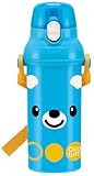 Ciao tutti 食洗機対応直飲みプラワンタッチボトル 青クマちゃん PSB5SA