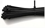 器具が8 " 800pkブラックネットワークケーブルコードワイヤタイストラップZip Tieナイロン101723black