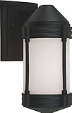 Artcraft Lighting Apollo Small Outdoor Wall Sconce Light, Black [並行輸入品]