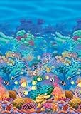 Sun-Sational Summer Luau Party Coral Reef Scene Setter Room Roll Wall Decoration Vinyl 40 Feet x 48 
