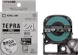 [N-4703383]キングジム　Ｐテ－プマットラベル透明白文字 SB24TS
