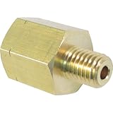 ASOH(アソー) 黄銅製 変換内外ソケット 外UNF1/4-28×内PT1/8 NF3281