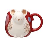 STARBUCKS スターバックス スタバ ニューイヤーマグ ねずみ 355ml マグカップ 和 和風 ねずみ 鼠 干支 新年 レッド 日本 japan 2020年 コップ 陶器 コーヒー