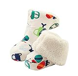 プリティ冬のソフトベビーは、耐久性に優れたコットンソックスカー動物園暖かい靴