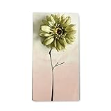 【Bidear】手つくりの上質な造花壁飾り 壁飾り ウォール ステッカー 玄関飾り 部屋飾り 高さ22.5cm 幅11.5cm 厚さ0.7cm