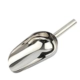 新しい　ステンレススチールスクープ　アイスクリームショベルキャンディスコーペ　キッチンツール　８インチ