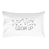 Oh, Susannah Never Grow Up Toddler Size Pillowcase (1 Pillow Cover 14 x 20.5 Inches) by Oh, Susannah