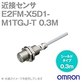 オムロン(OMRON) E2FM-X5D1-M1TGJ-T 0.3M オールステンレスボディ近接センサ (直流2線式) スマートクリックコネクタ中継タイプ(M12) NN