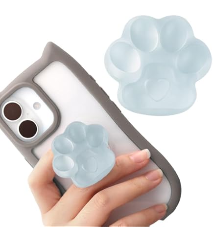 Amazon | スマホリング かわいい アクリル 猫 neko ねこ ケース