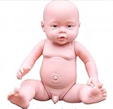 【ARAMATESU】赤ちゃん 人形 トレーニング ドール 　 おもちゃ 乳児 リアル 等身大　沐浴　ドールハウス (40㎝、男の子)