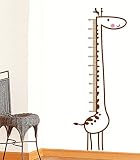 teemall動物高さチャートPeel &スティック保育園壁デカールステッカー