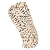 MYmama 卸売り マスクゴム 痛くなりにくい ゴム 平 タイプ 3ｍｍ幅 業務用 カラー (ライトベージュ)