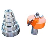 CMT 835.501.11 Variable Depth From 1/8-Inch to 1/2-Inch, 1/2-Inch Cutting Height, 1/2-Inch Shank Rab