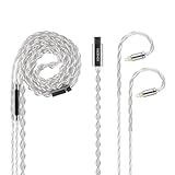 NICEHCK SP4 イヤホンリケーブル 0.78mm 2Pin CX31993のDACデコードチップ 4本無酸素銅OFC+銀メッキ無酸素銅OFCケーブル Type-Cプラグ 交換用ケーブル マイク付き hifiリケーブル 金属製コネクタ 1.2m DIY (Type-C 0.78mm 2pin マイク付き)