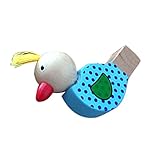 【ノーブランド 品】木製ホイッスル　笛　楽器　鳥形　キッズ　子供　おもちゃ　贈り物