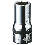 KTC(ケーテーシー) ネプロス 9.5mm (3/8インチ) セミディープソケット (十二角) NB3M-16W