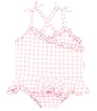 Le Top（ルトップ） ギンガムチェックフリル水着ベビースイミングにも (6M)