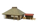 さんけい(Sankei) 1/87 情景シリーズ 茅葺民家-2 MK05-20 ペーパークラフト