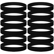 Amazon | XSAJU シリコンリストバンド ゴムブレスレット 12色セット