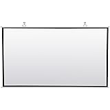 Laiaouay Portable Projector Screen for Home Theater Outdoor HD White Foldable Anti- (72Inch)