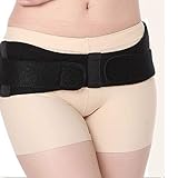 JCL 骨盤矯正固定 ダイエット 骨盤サポートベルト 産後のケアに 骨盤の引き締め ブラック フリーサイズ