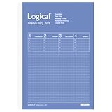 ロジカルダイアリー 2025年 週間ノートタイプＡ／Ａ５／ブルー NS-A507-25AB【PT1】