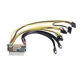 Gkhowiu 450W 24ピン12V 入力ピーク450W出力Realan ni ITX Pico PSU ATX PCスイッチ- ATX電源 コンピュータ用
