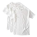 [ヘインズ] 半袖Tシャツ メンズ 3Pパック インナーTシャツ クルー 綿100％ 白 ホワイト / D9M / LL クルーネック：010ホワイト