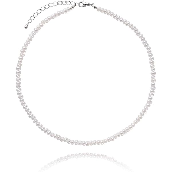 Amazon | あこや真珠 パールネックレス 3mm-3.5mm マルチカラー ベビー